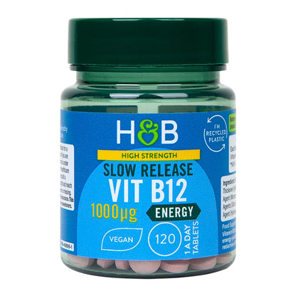 Holland & Barrett High Strength Slow Release Vitamin B12 1000ug