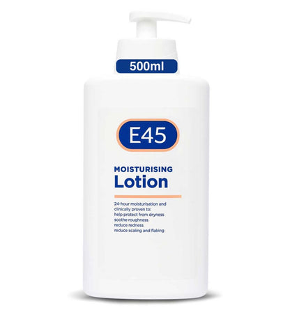E45 Moisturizing Lotion for Long- Lasting Hydration for Dry Skin 