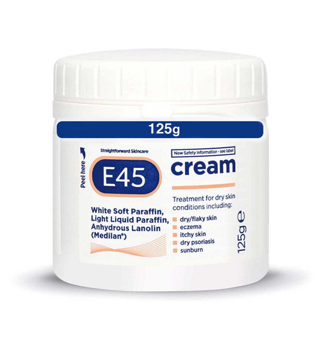 E45 Dermatological Moisturizing Cream for Dry Skin & Eczema 